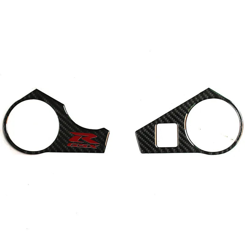 Black adhesive motorcycle sticker for SUZUKI GSXR1000 L1 upper connective plate