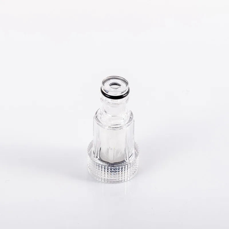 Transparent plastic water inlet joint for Karcher K2 to K7 series pressure washers