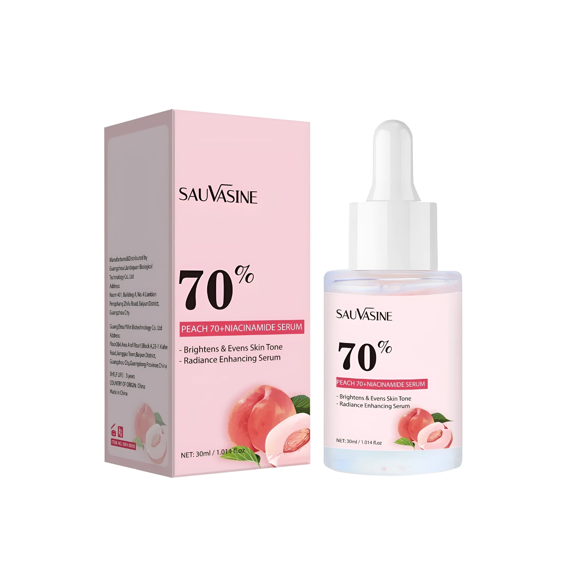 30ml bottle of SWXD060 style Nicotinamide Care Solution for skin hydration