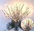 LED decorative tree light in vase with colourful branch illumination for room decoration