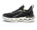 Women's cushioned running shoes with a rubber sole in a selection of colours including blueberry purple and oreo black.