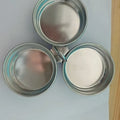 Mini heart-shaped and round egg steamer made from stainless steel for boiling eggs.