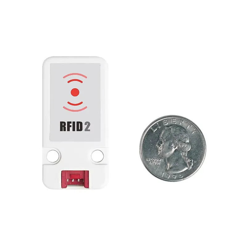 WS1850S RFID sensor module for IoT development, measuring 7 by 2 cm with a white connector.