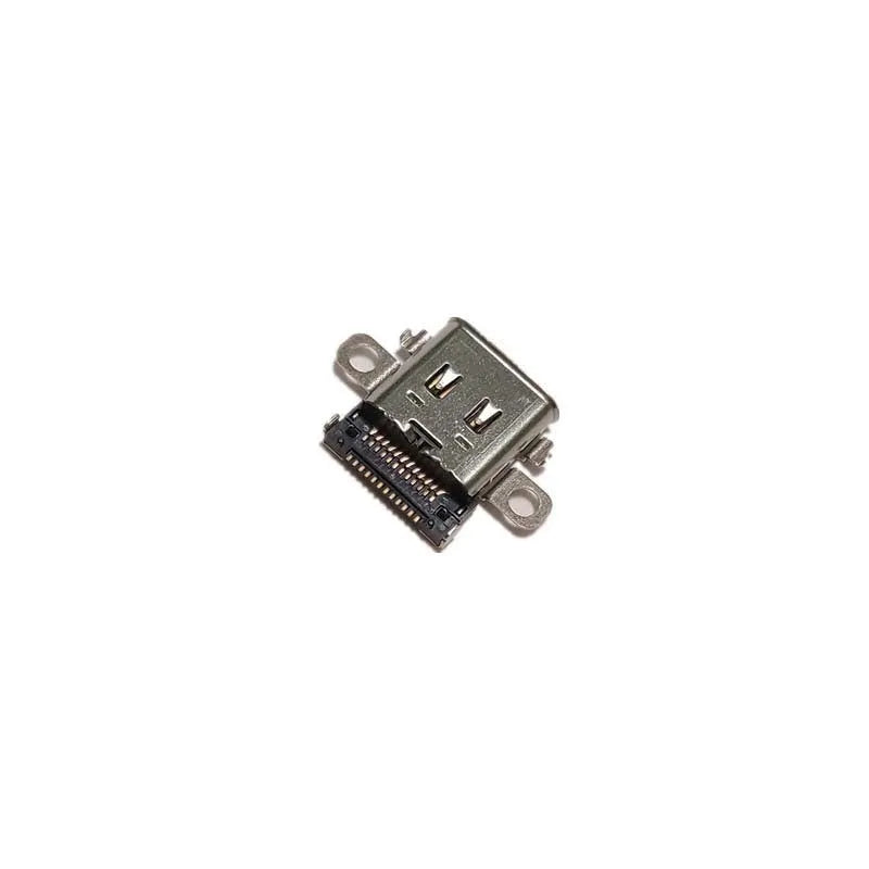 Original Nintendo Switch charging port replacement part on a white background