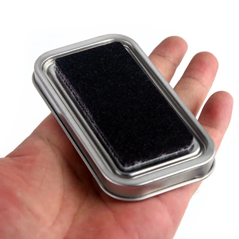 Rectangular oily ink pad for rubber stamping in six colour options