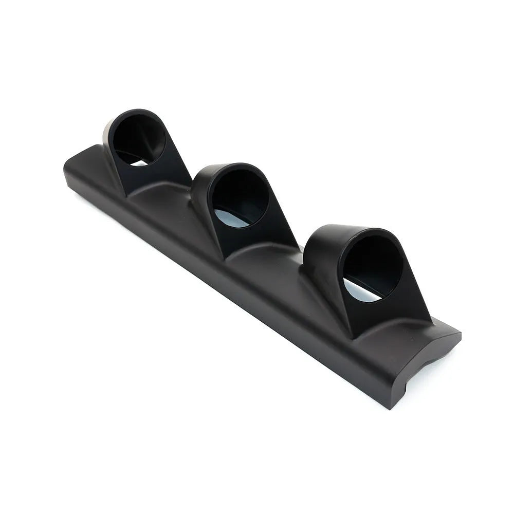 Black ABS car gauge mount for right-hand drive vehicles with 52mm universal instrument opening