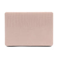 Laptop protective case with crocodile pattern texture and hollowed Apple logo for MacBook Pro and Air