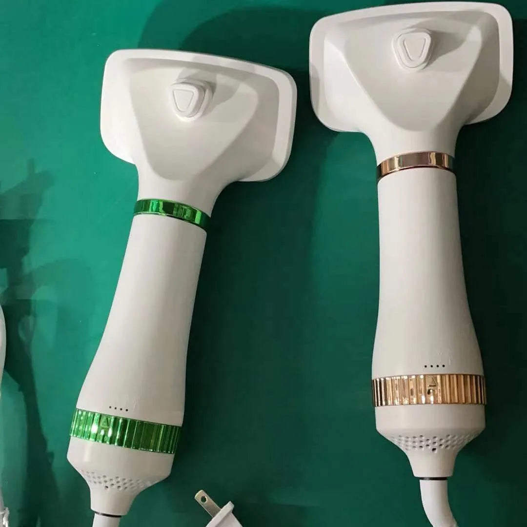 Pet hair dryer with hot air comb, three-gear adjustment, 300W, for dogs and cats