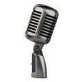 Retro-style wireless condenser microphone in FG2 colour for K-song and recording.