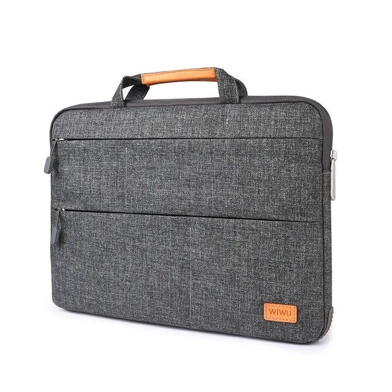Microsoft Surface Pro 4 protective sleeve in black with front document pocket and zip closure