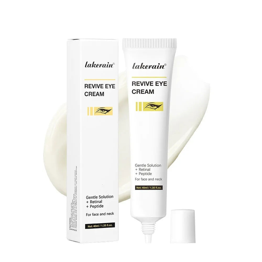 40ml bottle of retinol eye cream for treating dark circles and fine lines.