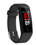 Colour screen smart bracelet with OLED display showing fitness metrics