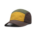 Men's quick-drying baseball cap five-piece set showing khaki, army green, orange and yellow colours