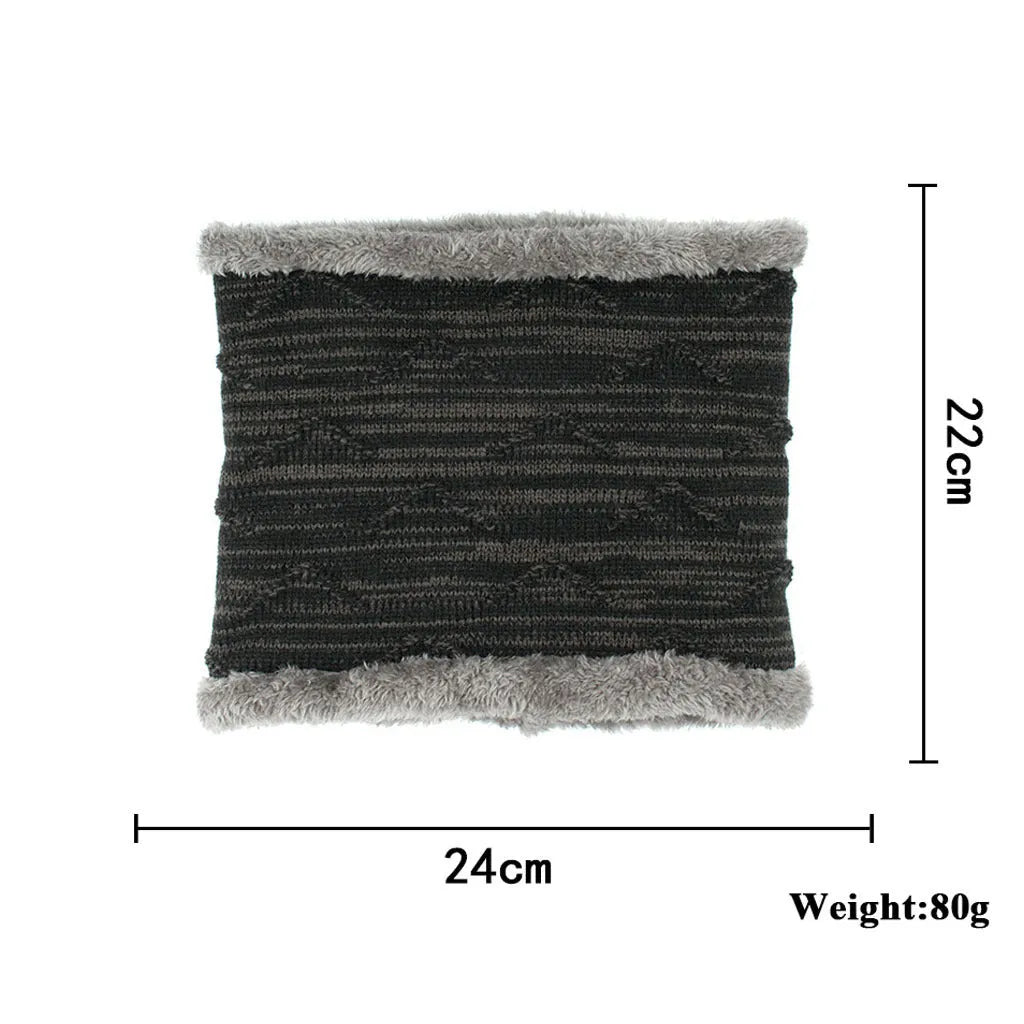Diagonal hook knitted acrylic hat with adjustable circumference 44 to 60 cm in multiple colour options
