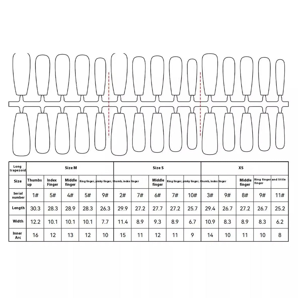 Ink dye long ladder nail stickers with butterfly pattern in glossy sealing layer finish