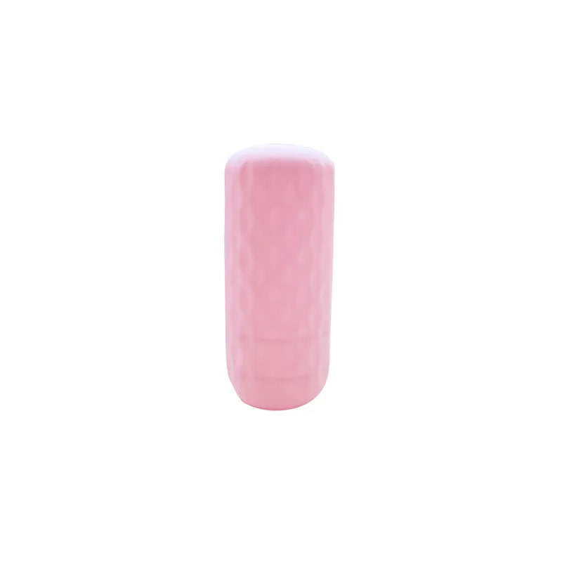 Silicone protective case for travel storage bottles, leak-proof sleeve in sky blue