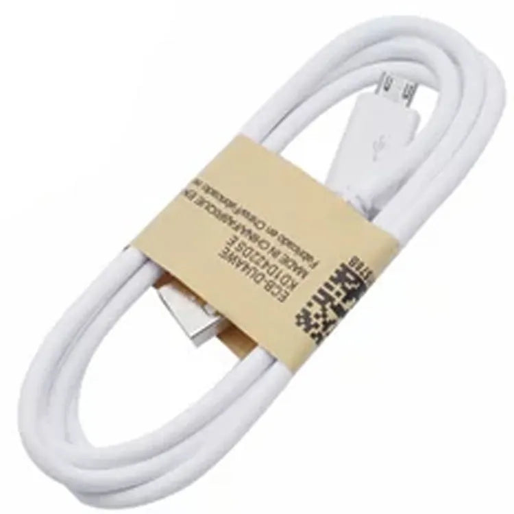 Black 1m Micro USB universal data cable with PVC wire for Android phones and tablets