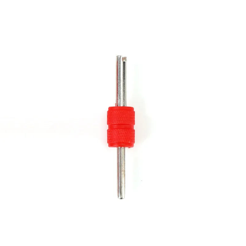 Single-head aluminium alloy twist valve wrench showing three colour style options