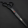 Poodle grooming scissors 440C steel 19cm length black handle