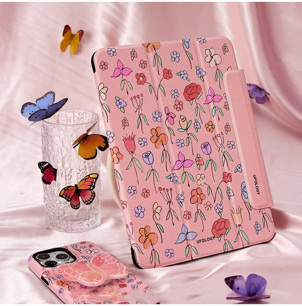 iPad Air magnetic protective sleeve with polyurethane construction for 10.9-inch tablets