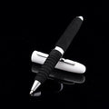 EVA metal cap mini ballpoint pen with 1.0mm tip showing seven refill colour options