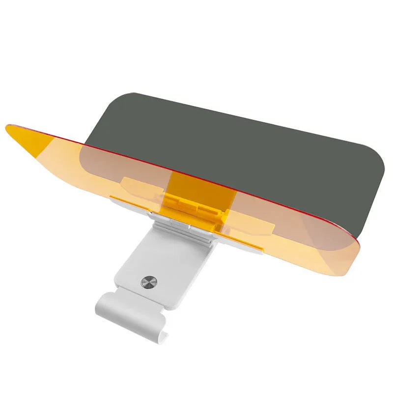 Anti-high beam goggles dual-use car sun visor with telescopic installation and acrylic lens