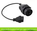 BMW OBD2 20-pin to 16-pin diagnostic cable adapter for vehicle scanner compatibility