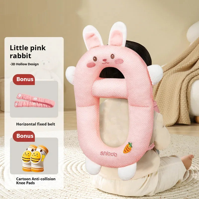 Baby cartoon anti-collision toddling pillow with EPS packing in little dinosaur style