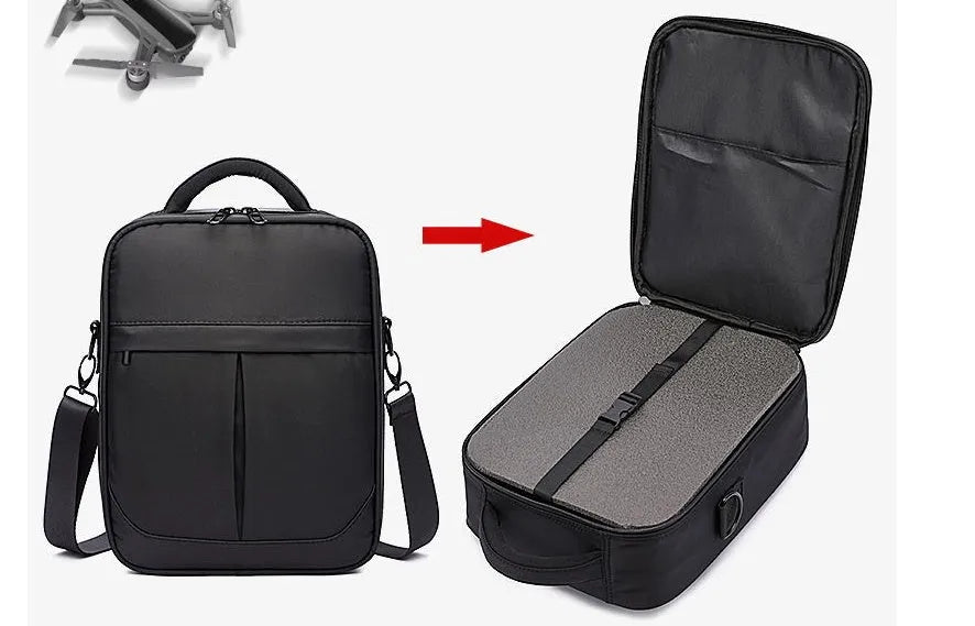 Black Oxford fabric men's messenger shoulder bag showing front view with dimensions 24cm wide by 31cm high.