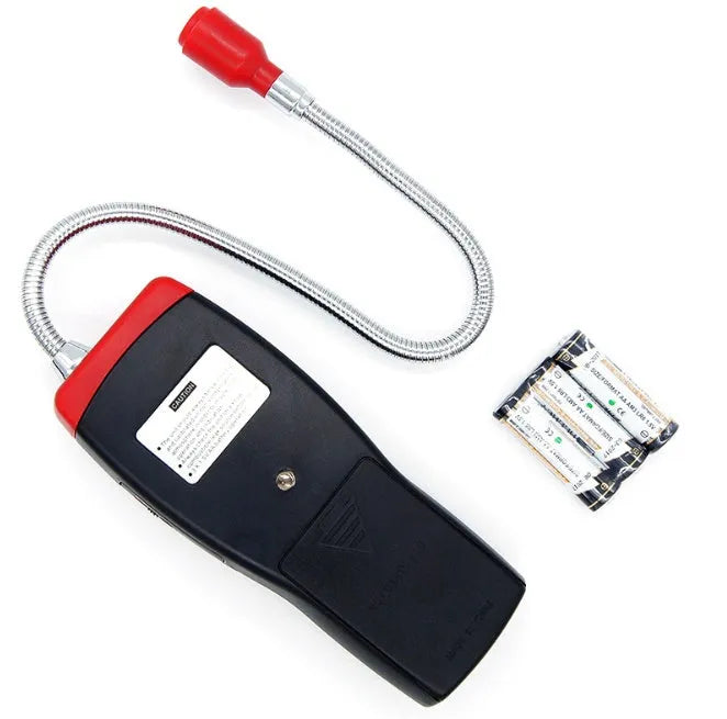 AS8800L portable flammable gas detector unit showing LED display on front panel