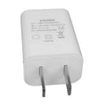 Thin 5V 1A USB wall charger with CE and FCC certification marks