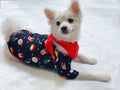 Family Christmas matching pyjamas set in cotton with plaid and cartoon designs for adults, children, babies and dogs