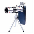 18x magnification lens zoom with coated optical lenses and focus ring for clear viewing