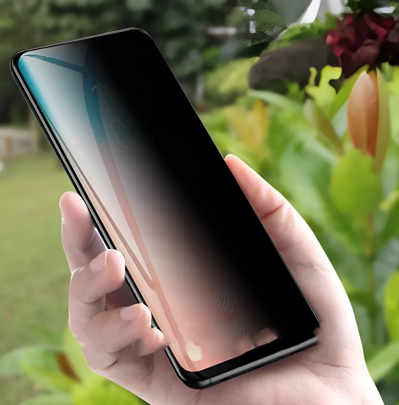 Samsung full coverage anti-seeking tempered glass screen protector for S10, S9, S8, Note9, Note8 front film Surface colour
