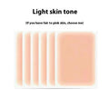 Tattoo cover patch and a thin 130mm long concealer brush for precise application, with six colour options displayed.