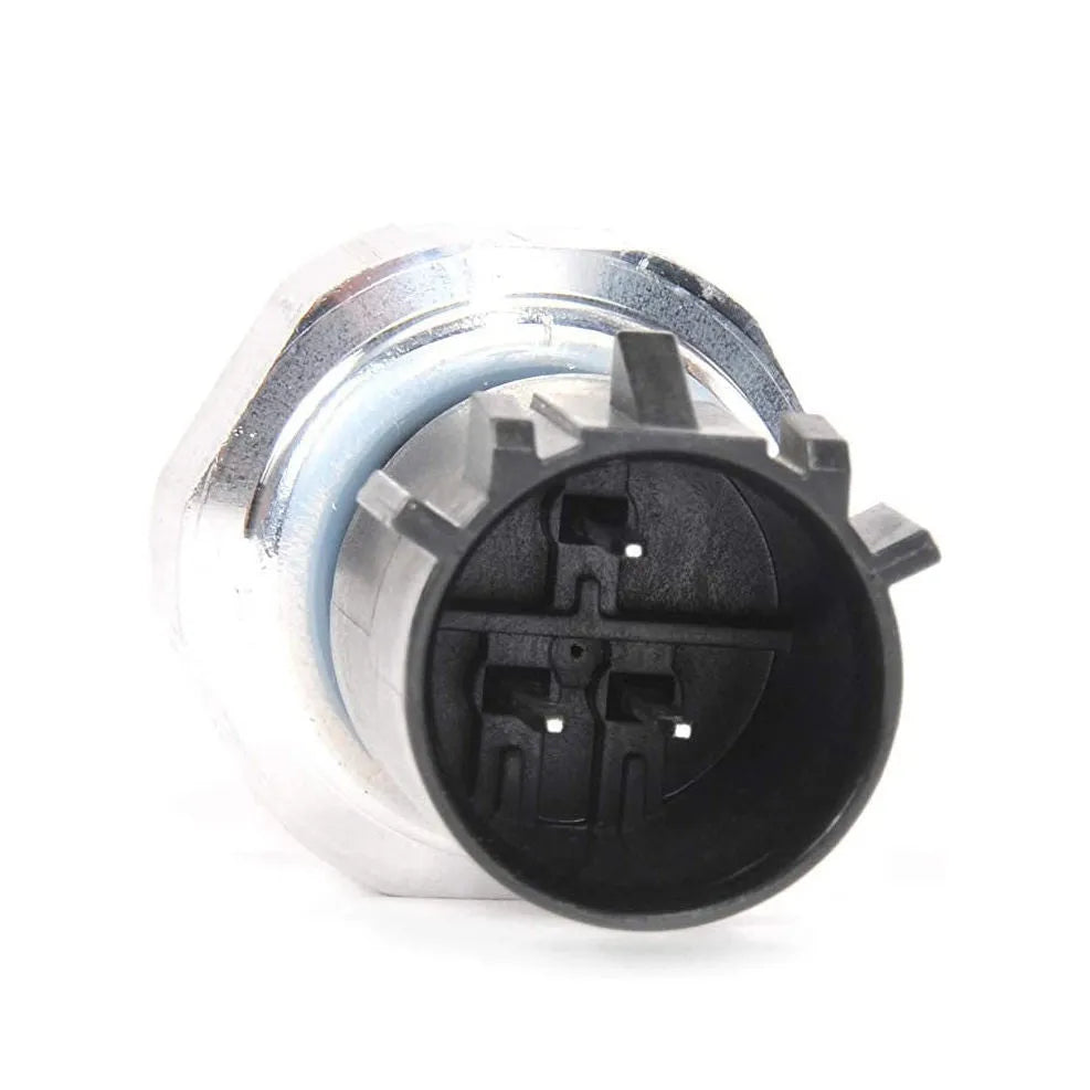 Silver automobile fuel pressure sensor replacement component for engine diagnostics