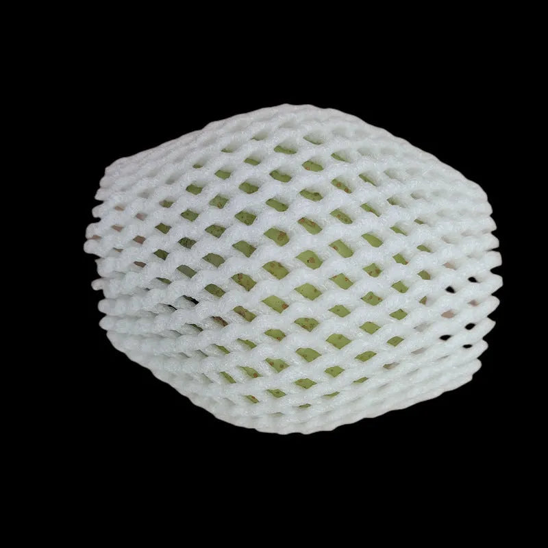 Ordinary white foam net protective case shown in various sizes for delicate items.