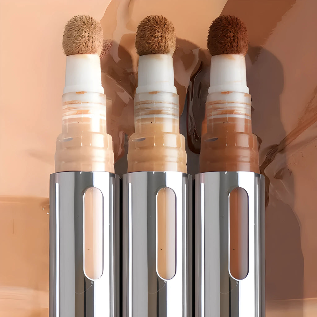 Concealer pen with 24 colour shades for waterproof, sweatproof nose shadow and contour makeup