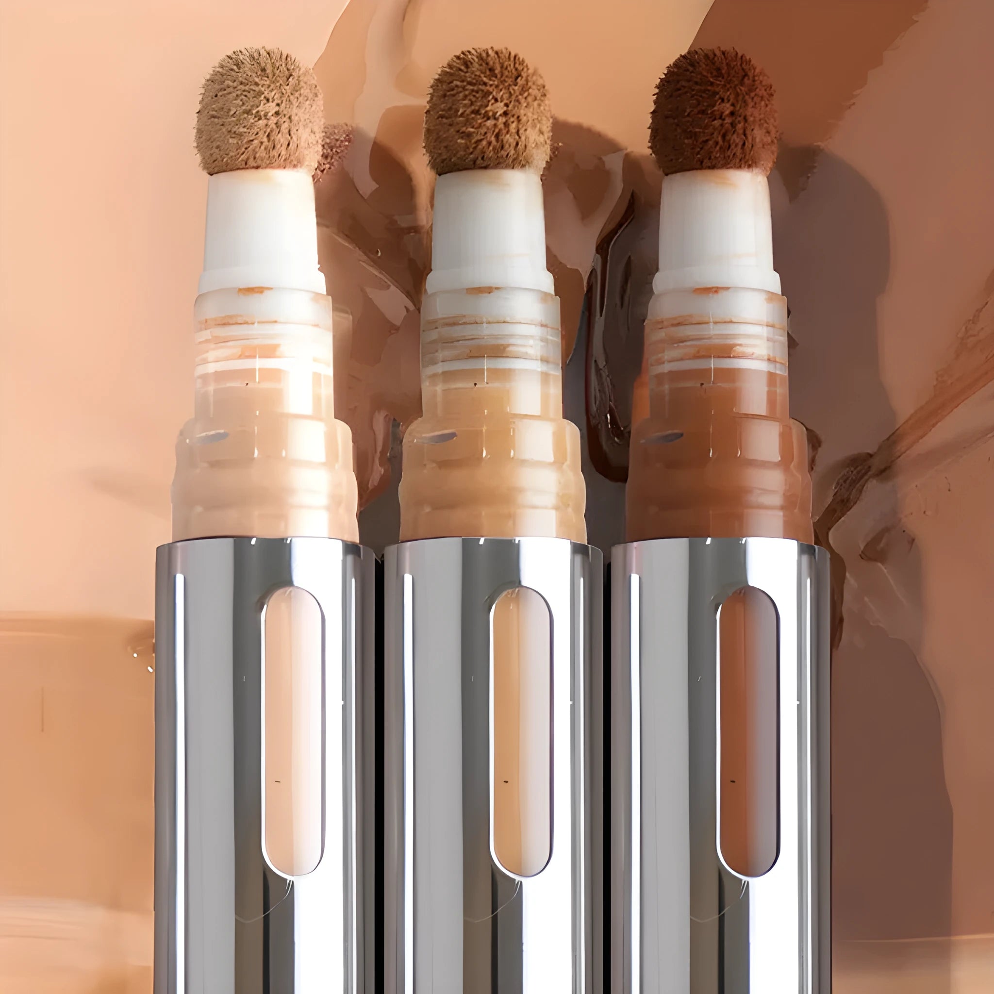 Concealer pen with 24 colour shades for waterproof, sweatproof nose shadow and contour makeup