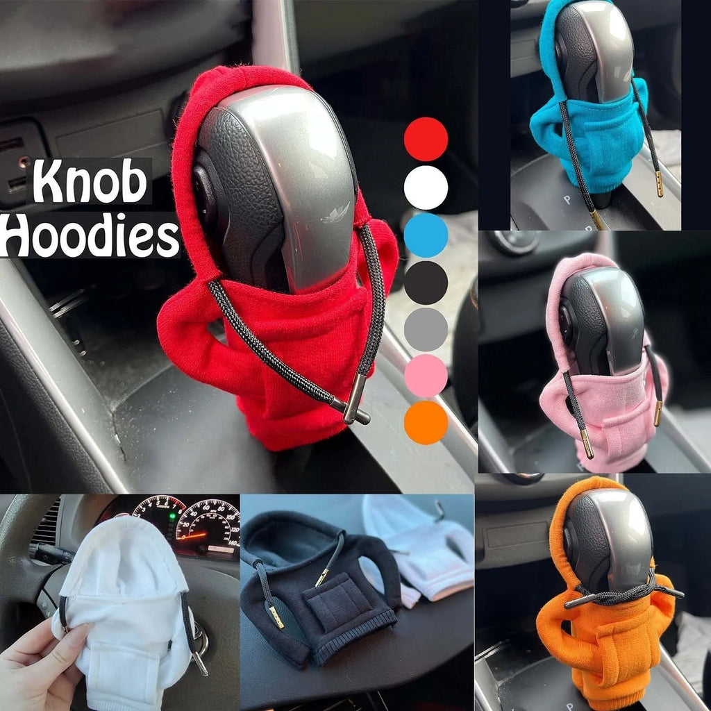 Pure cotton gear lever decoration in multiple colours for car interior customisation