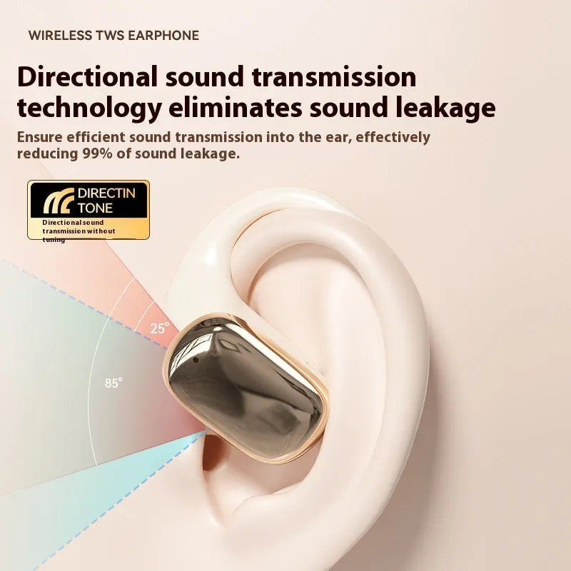 Ear-mounted headphones with digital display screen in three colour options