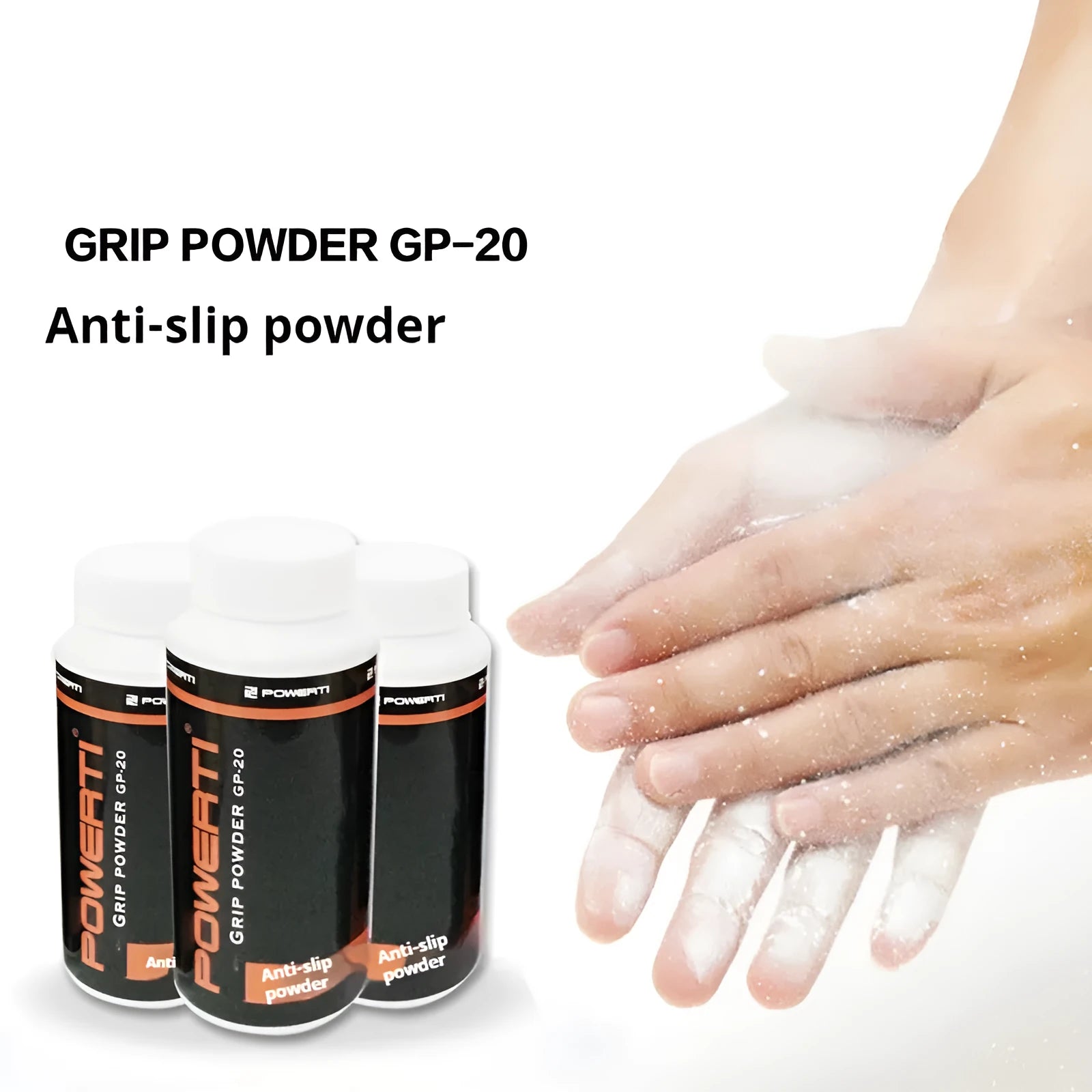 White magnesium carbonate sports anti-slip powder for badminton, tennis and fitness