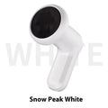 USB electric massager for neck, back, waist and legs in pink, white, or black.