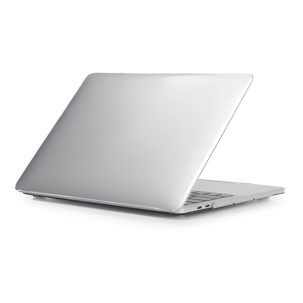 Transparent and black PC hard shell case for Apple MacBook Pro 14 inch and 16 inch laptops