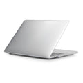 Transparent and black PC hard shell case for Apple MacBook Pro 14 inch and 16 inch laptops