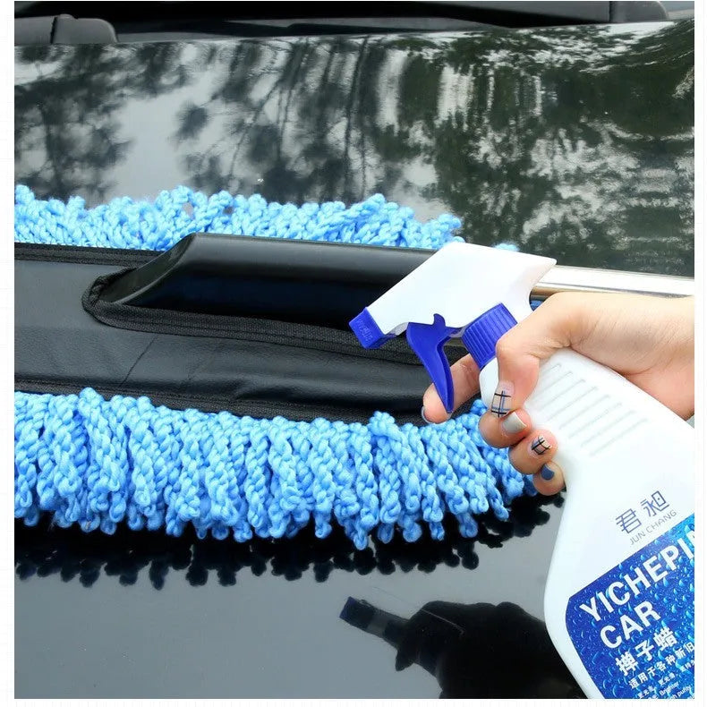 500ml car duster wax spray bottle for automotive paint glazing and oxidation resistance