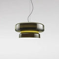 Modern glass chandelier ceiling light with multiple colour options for bedroom and commercial lighting