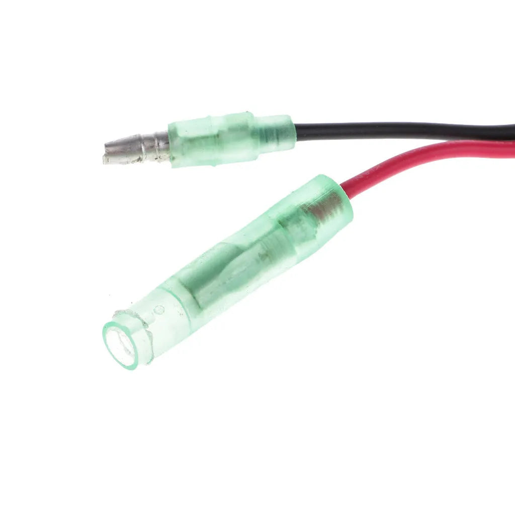 YAMAHA outboard motor engine kill switch with plastic housing and coiled safety lanyard