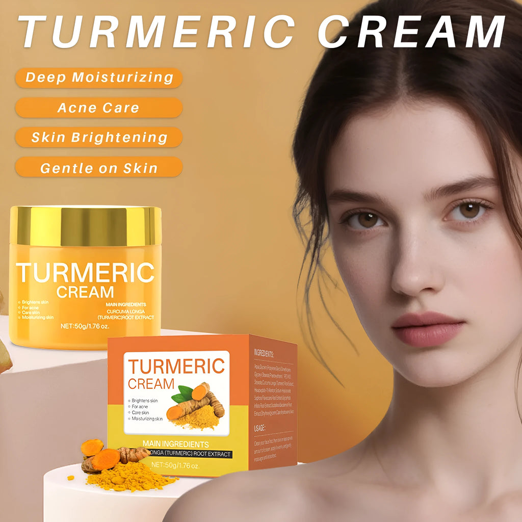 Moisturising cream 50g jar with brightening hydrating nourishing formula, 53mm × 53mm × 48mm