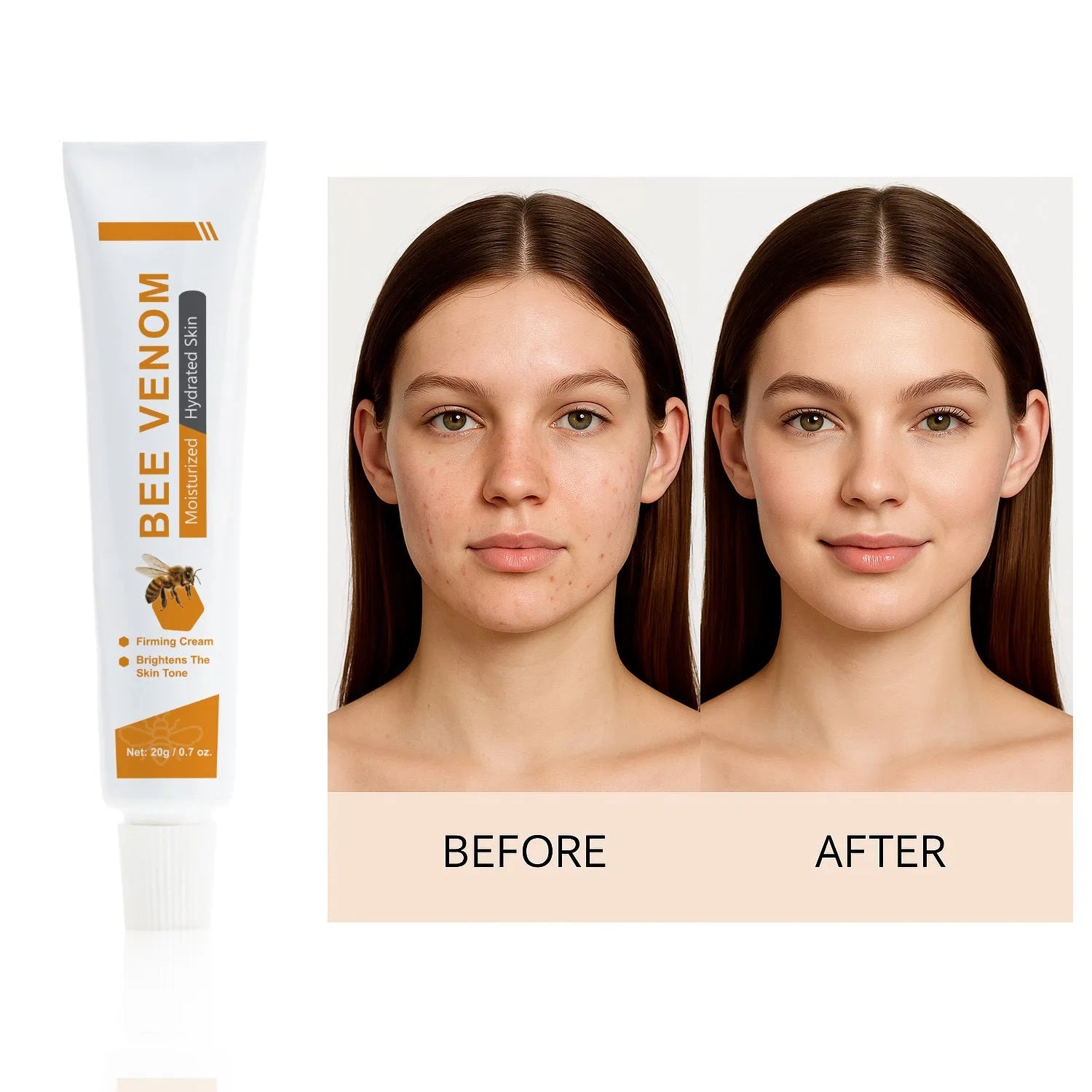 BEE Facial Neck Cream 20g jar for face and neck moisturising